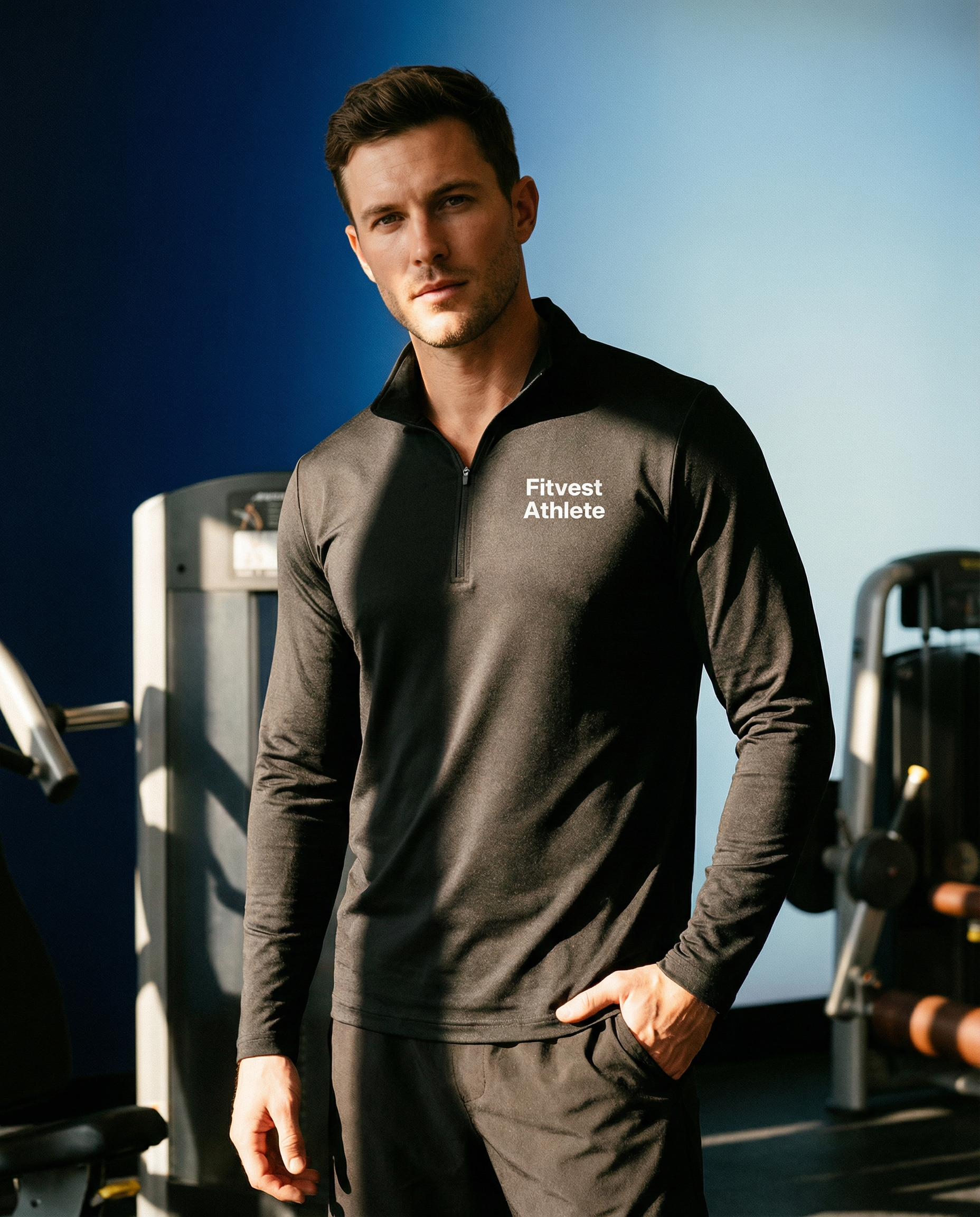 Mens Team Quarter-Zip