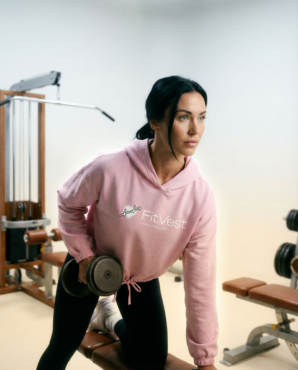 Cropped Oversized Hoodie